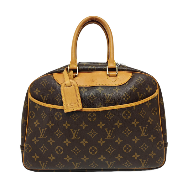 DEAUVILLE Monogram Coated Canvas Brown