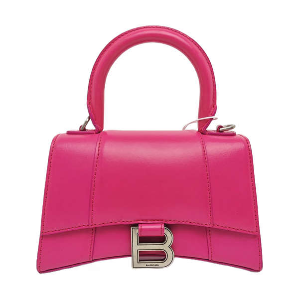 Hourglass XS Quilted Calfskin Red