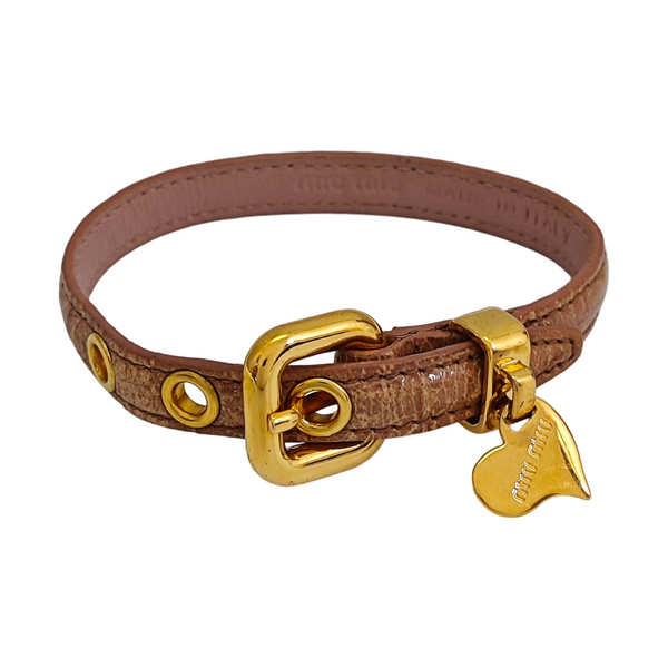 Leather Brown Bangle