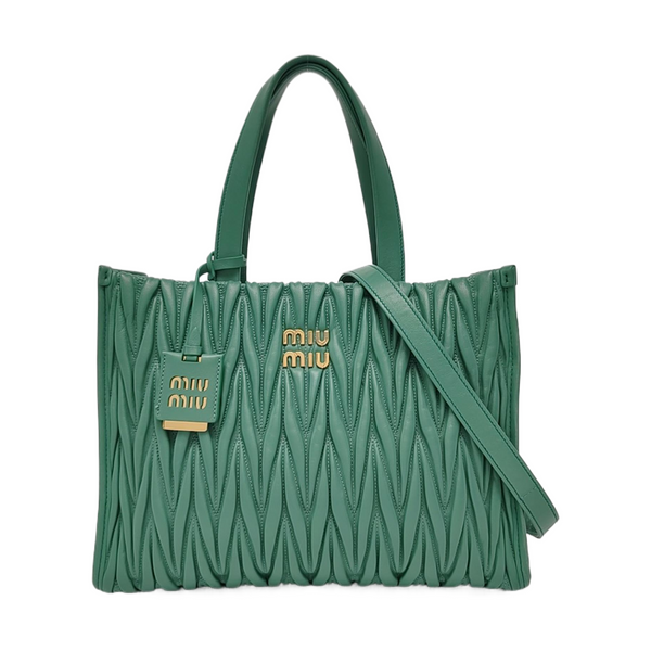 Quilted Lambskin Green