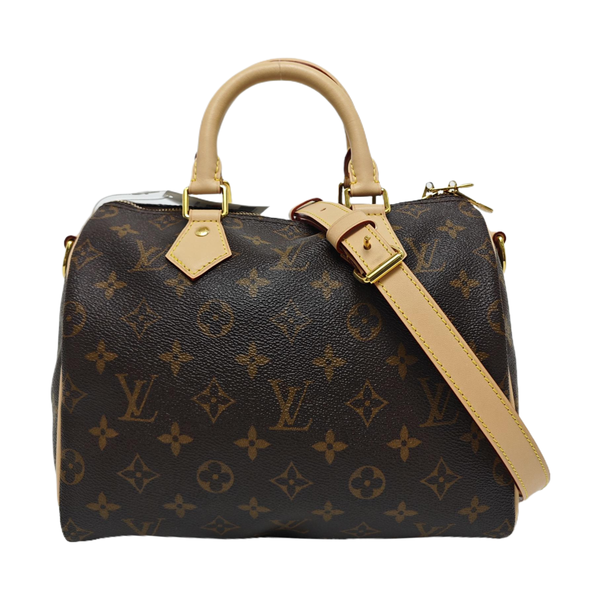 SPEEDY 25 Lona Monogram Revestida Marrón