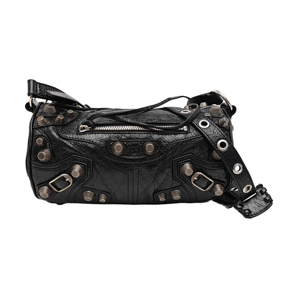 Lambskin Shoulder Bag Black