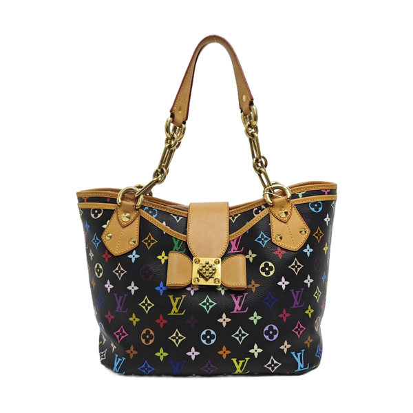 LV × TM ANNIE Monogram Coated Canvas Black
