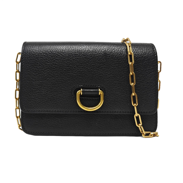 D-Ring Calfskin Black