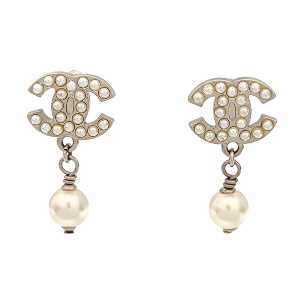 Metal Silver Earrings
