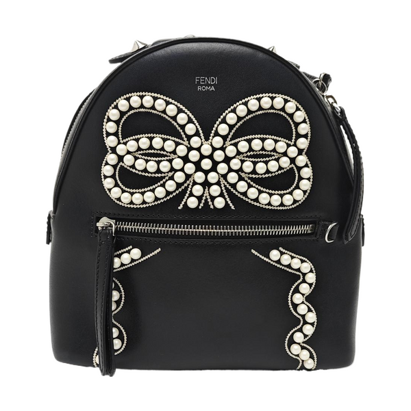 Calfskin Backpack Black