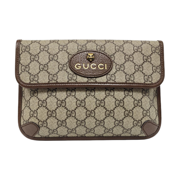 Neo Vintage Monogram Coated Canvas Beige
