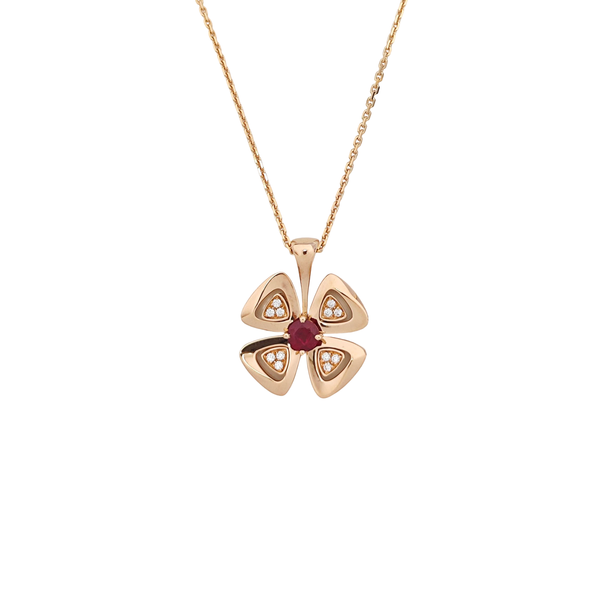 FIOREVER 18k Rose Gold Necklace