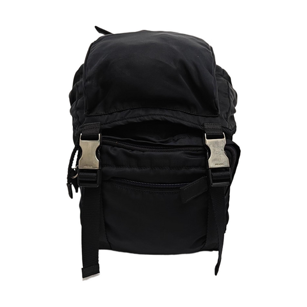 Nylon Backpack Black