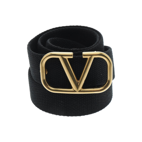 Black Fabric Belt