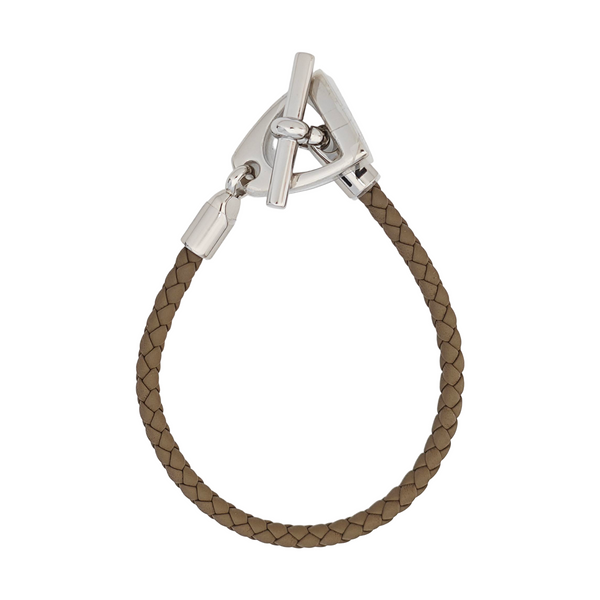 Leather Beige Bracelet