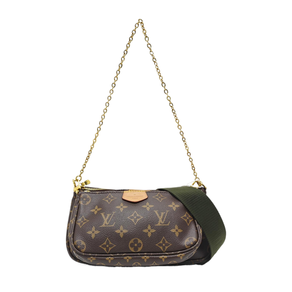 MULTI Monogram Coated Canvas Brown