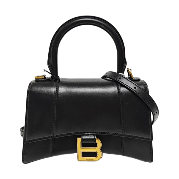 Hourglass XS Calfskin Black
