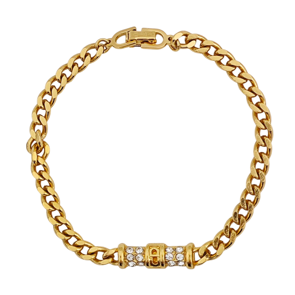 Petit CD Metal Gold Bracelet
