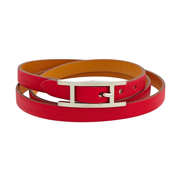 Behapi Metal Red Bangle
