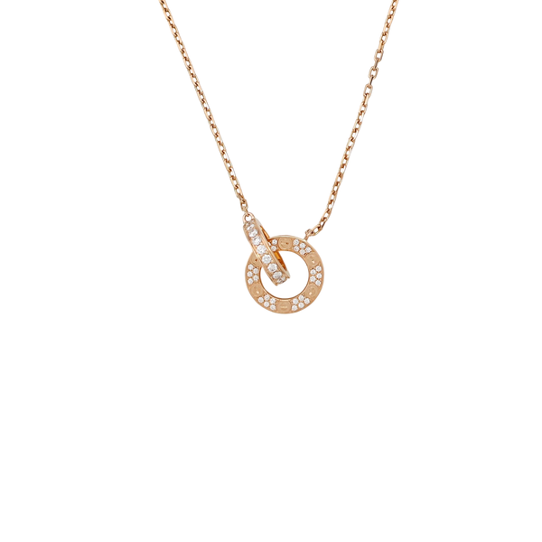 LOVE 18k Rose Gold Necklace