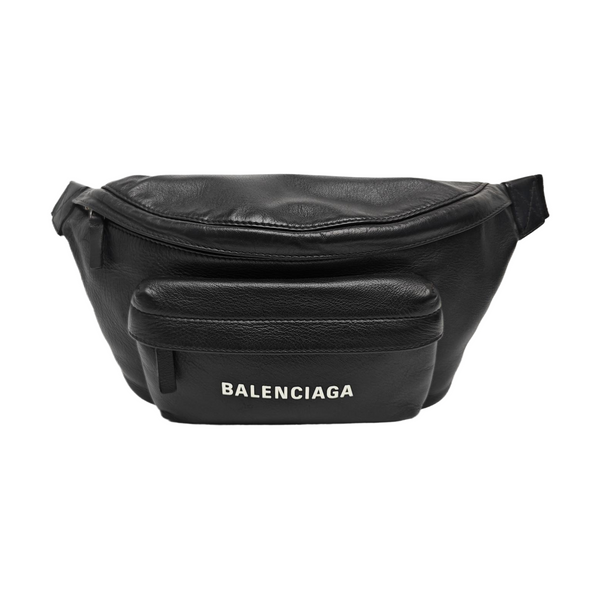 Calfskin Belt Bag Black
