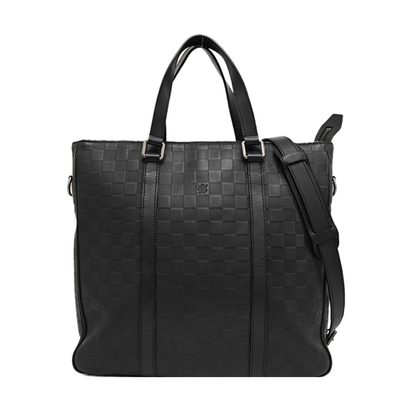 TADAO PM Damier Graphite Calfskin Black