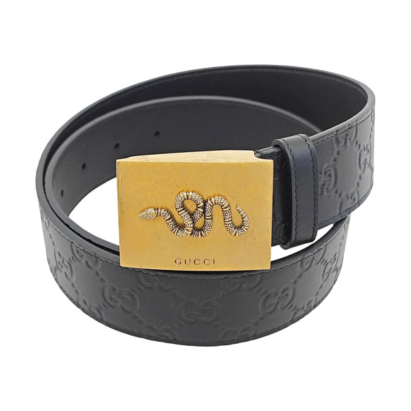 Leather Belt Black