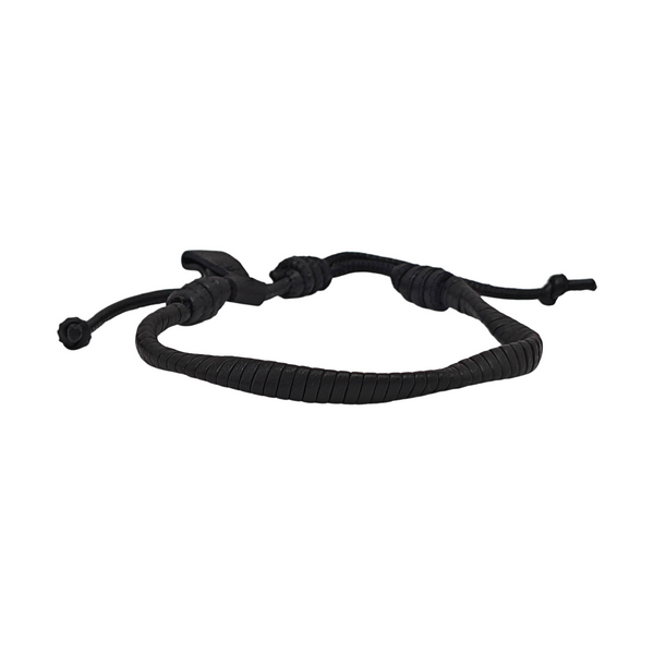 Leather Black Bracelet