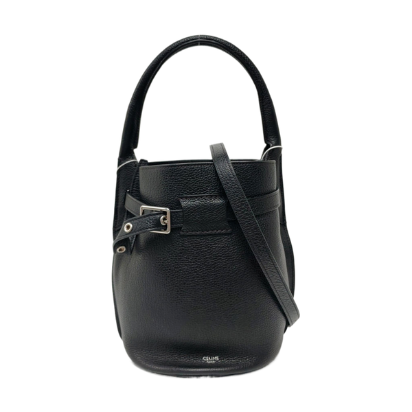Authenticated pre-owned BIG BAG Nano Calfskin Black - Bucket Bag at Looply