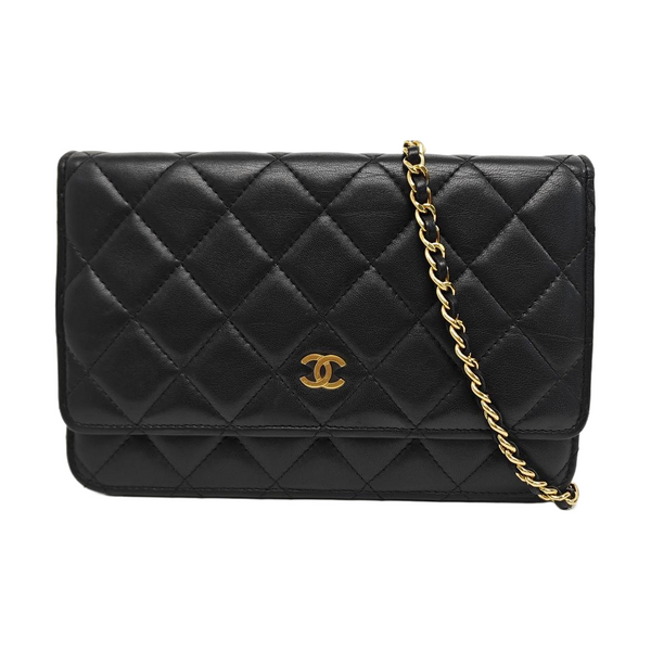 WOC Mini Lambskin Black