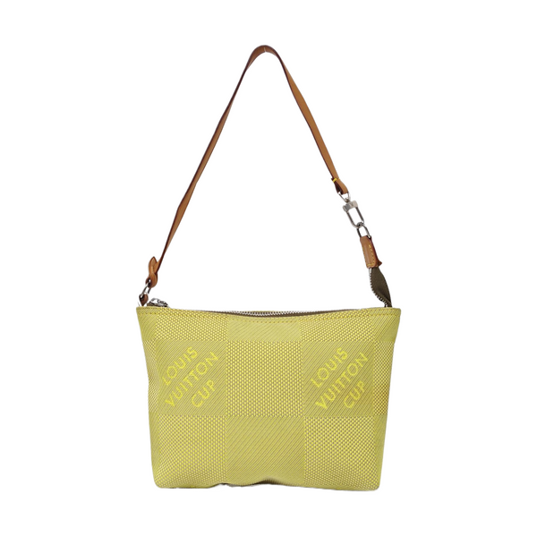 Fabric Top Handle Bag Green
