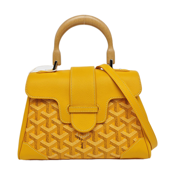 Saïgon Mini Coated Canvas Yellow