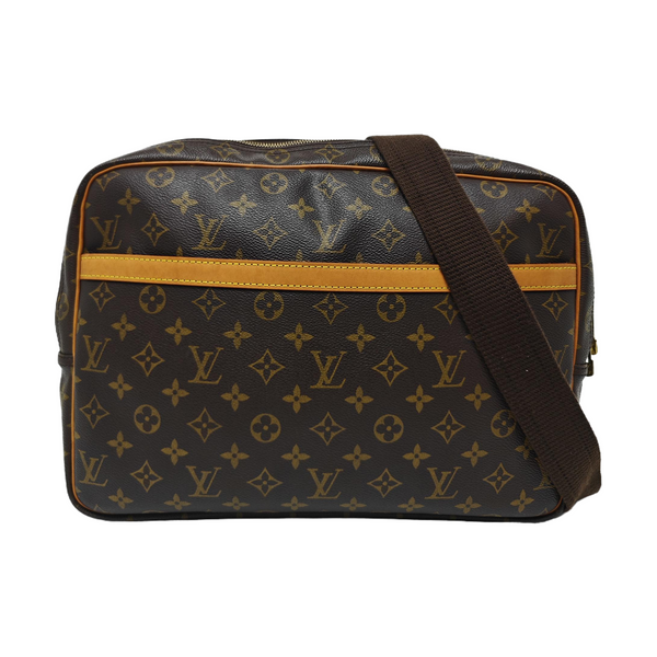REPORTER GM Monogram Coated Canvas Brown