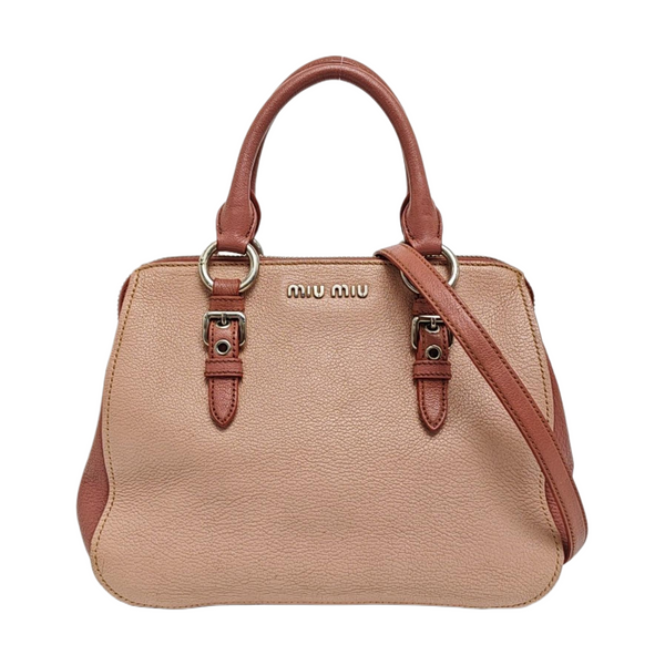 Calfskin Tote Bag Pink