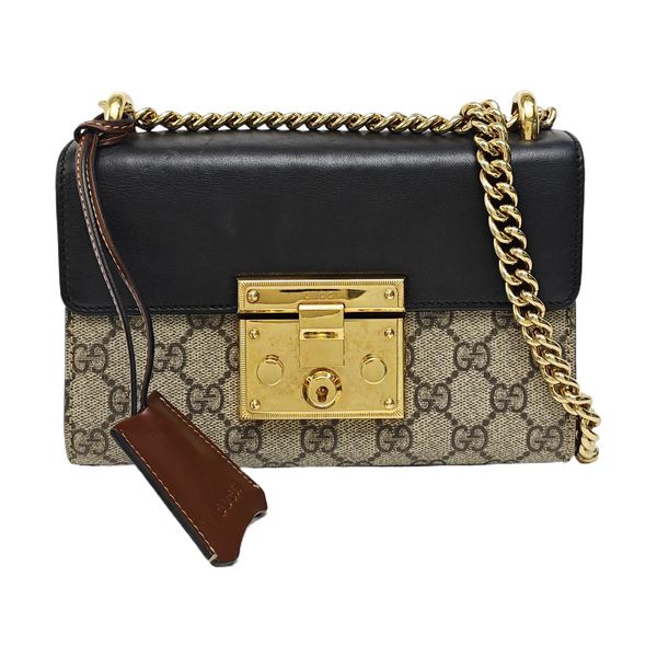 Padlock Small Monogram Coated Canvas Multicolor