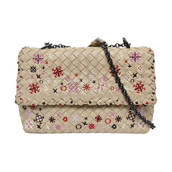 Olimpia Small Lambskin Beige