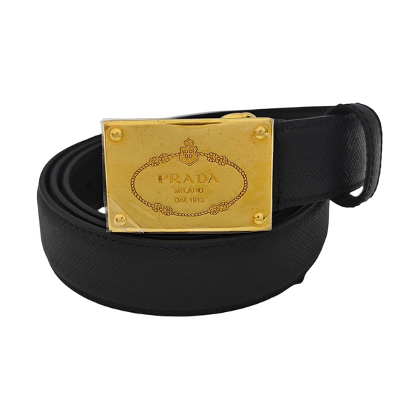 Leather Belt Black