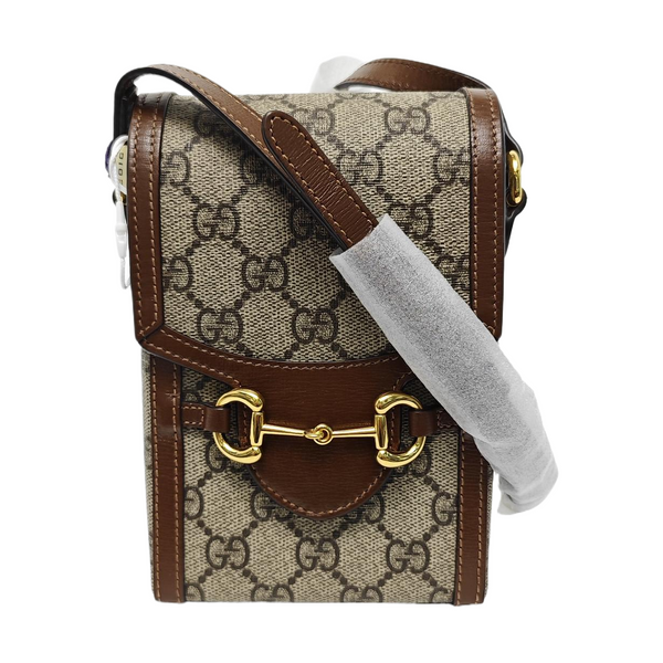 Horsebit 1955 Mini Coated Canvas Beige
