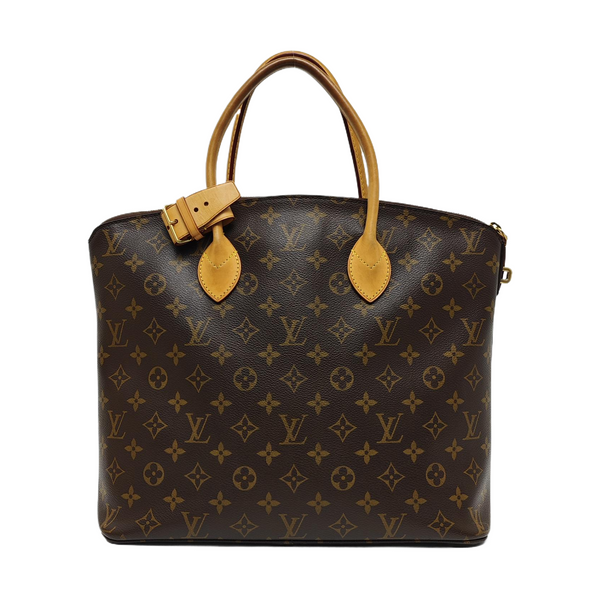 LOCKIT MM Monogram Coated Canvas Brown