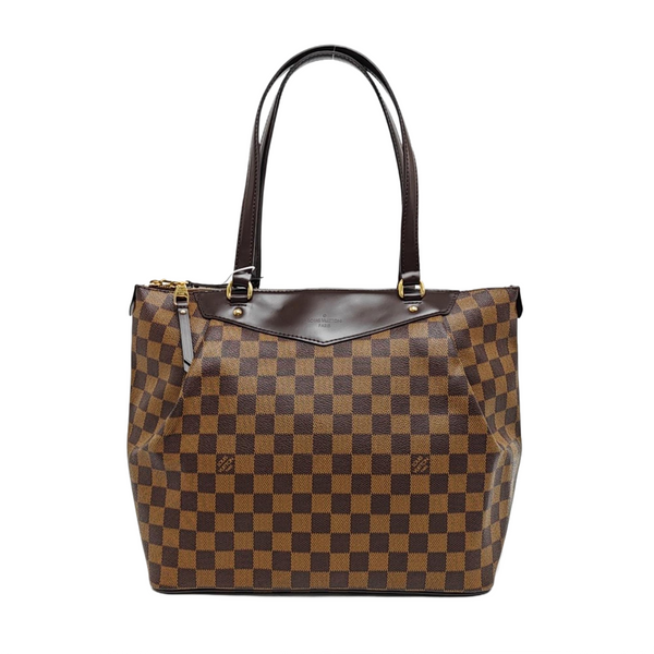 WESTMINSTER GM Damier Ebene Coated Canvas Brown