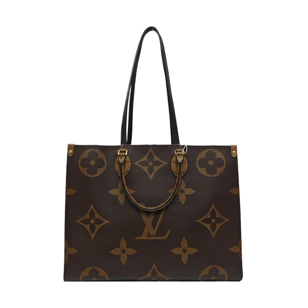 ONTHEGO GM Monogram Coated Canvas Brown