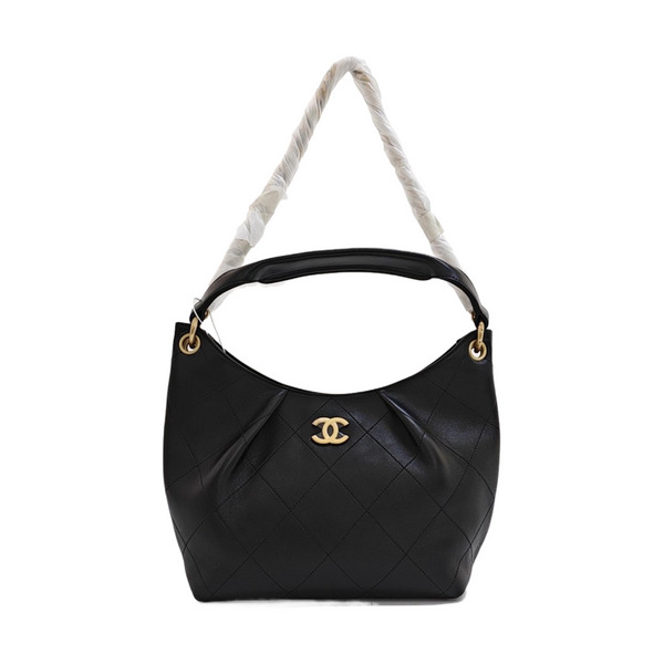 Quilted Lambskin Black