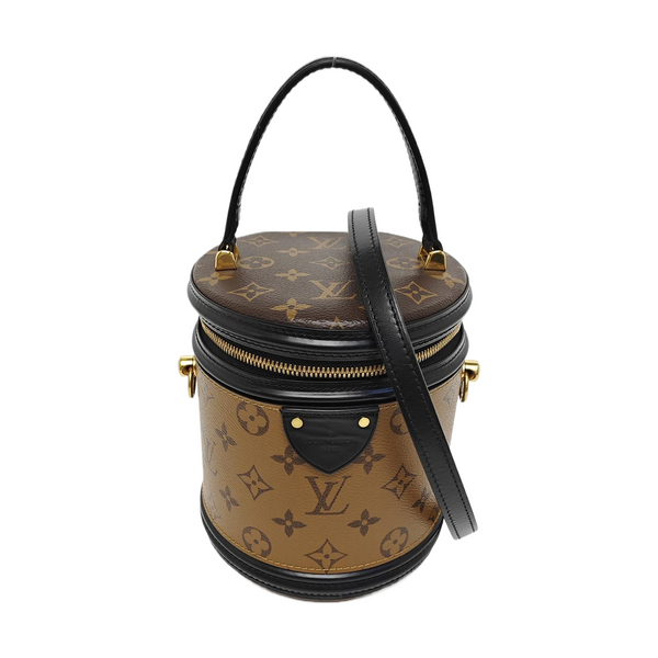 CANNES PM Monogram Coated Canvas Brown