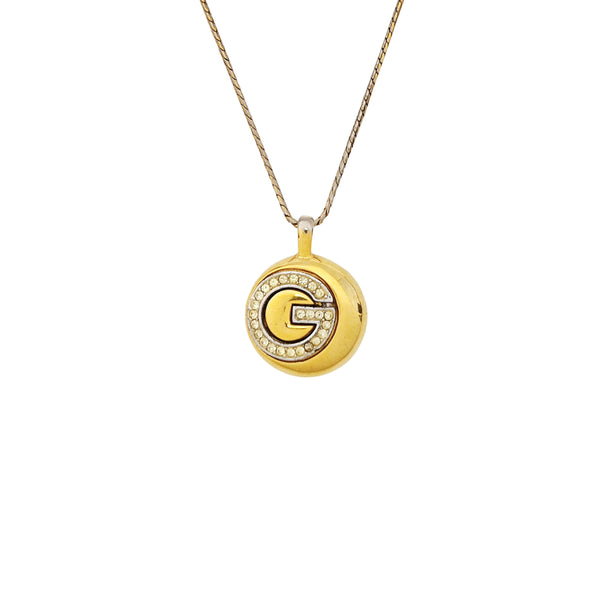G Chain Metal Gold Necklace