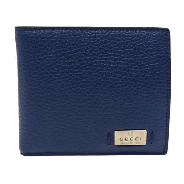 Calfskin Wallet Blue