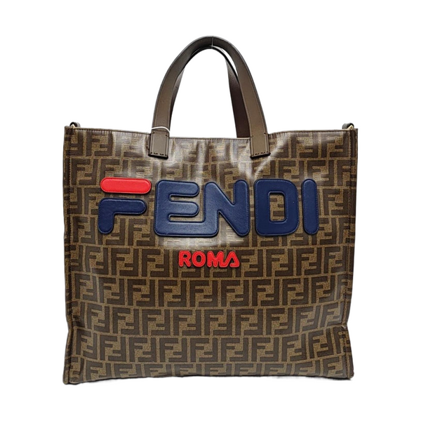 Mania Coated Canvas Brown
