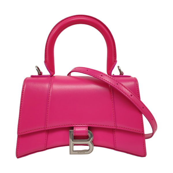 Hourglass XS Quilted Calfskin Red