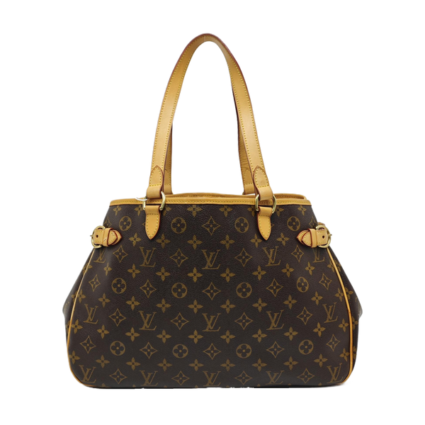BATIGNOLLES GM Monogram Coated Canvas Brown