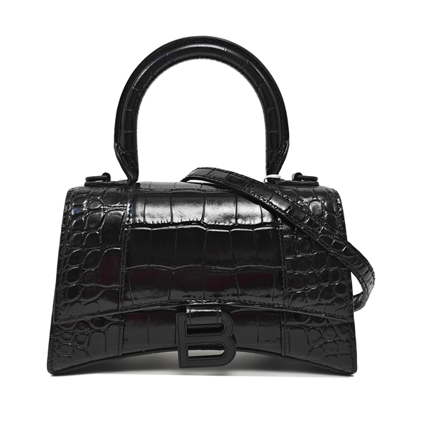 Hourglass XS Calfskin Black