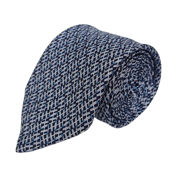 Mulberry Silk Tie Blue