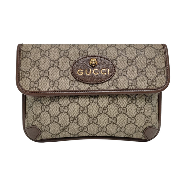 Neo Vintage Monogram Coated Canvas Beige