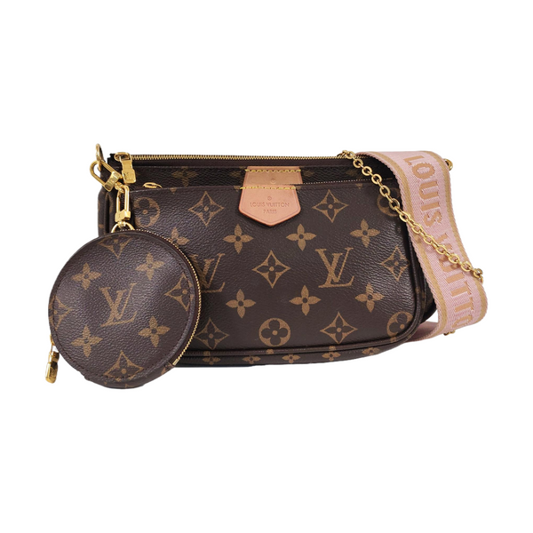 MULTI Monogram Coated Canvas Brown