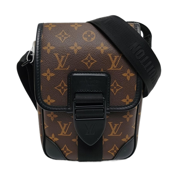 S LOCK PM Monogram Coated Canvas Brown