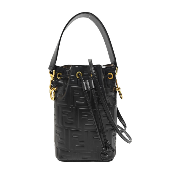 Mon Tresor Mini Calfskin Black